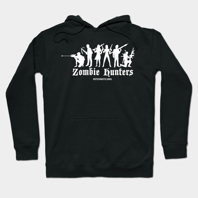 zombie hunters international Hoodie by pickledpossums